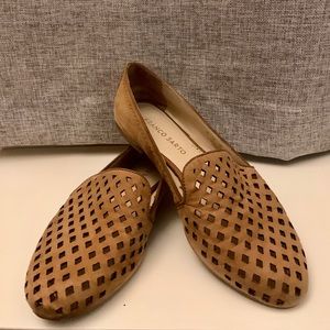 Franco Sarto Tan Flats